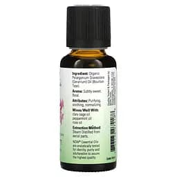 Ефірна олія Now Essential Oils Organic Geranium 30 мл - мініатюра 2