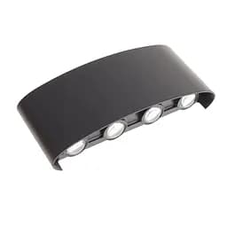 Підсвічування Brille AL-264/8х1W NW LED IP65 BK