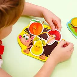Гра настільна Vladi Toys Міні-розвивашка Їжачок у лісі, українська мова (VT1804-45) - мініатюра 2