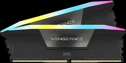 Оперативна пам'ять Corsair 32GB (2x16GB) DDR5 6000MHz Vengeance RGB Black (CMH32GX5M2D6000C36) - мініатюра 2