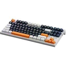 Клавіатура GamePro MK180 Hot-Swap Red Swich RGB USB White (MK180W) [121470] - мініатюра 2