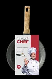 Сковорода Bravo Chef з кришкою 26 см (7133039) - мініатюра 4