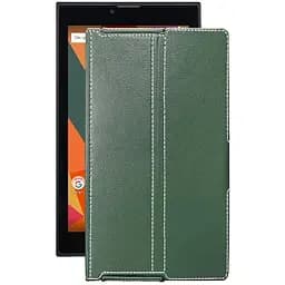 Чохол StatusCASE з екошкіри для планшету Bravis NB76 Темно-зелений