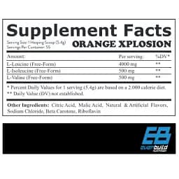 Амінокислоти Everbuild Nutrition BCAA 8:1:1 Без смаку 300 г - мініатюра 2