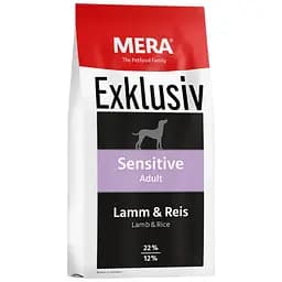 Сухой корм Mera Exklusive sensitive Adult Lamm-Reis Adult для чувствительных собак с ягненком и рисом 15 кг