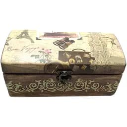 Шкатулка масив дерева 21х10.5х9 см