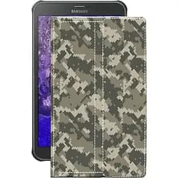 Чехол StatusCASE из экокожи для планшета Samsung Galaxy Tab Active 8.0 (T365) Хаки-зеленый