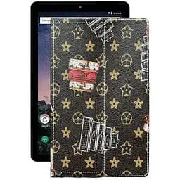 Чохол StatusCASE з екошкіри для планшету RCA Galileo Pro 11 Луі-Вітон-коричневий