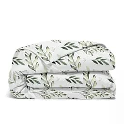 Комплект постільної білизни Cosas Olive mood CS5 Сімейний оливковий (OliveMood_El180x30-109Meditative_160x2) - мініатюра 3