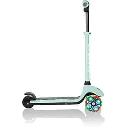 Електросамокат Globber E-Motion 4 колеса з підсвіткою, 50 кг, 3 колеса, пастельно-м'ятний - мініатюра 4