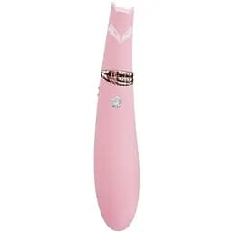 Вакуумный стимулятор с вибрацией CuteVibe Foxy Pink