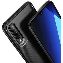 Чохол-накладка Toto TPU Carbon Fiber 1.5 mm Case Samsung Galaxy A70 Black - мініатюра 7