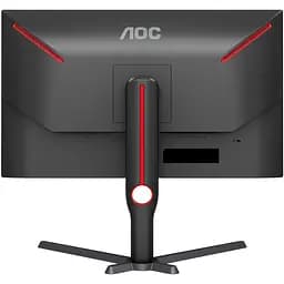 Монітор TFT 27" AOC Q27G3XMN/BK, MiniLED QHD IPS, 180Hz, 1ms, 2xHDMI, DP, HAS, Pivot, чорно-червоний (Q27G3XMN/BK) - мініатюра 7
