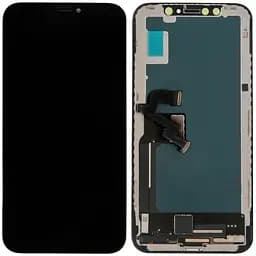 Дисплей iPhone X чорний, TFT (In-Cell)