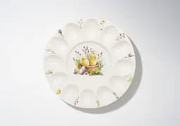 Блюдо порцелянове для 12 яєць та паски BonaDi Easter Melody 27 см (K237) - мініатюра 2