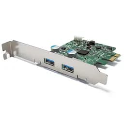 Контролер PCI-E USB3.0 (2ext. Molex) Low Profil, NEC, RTL