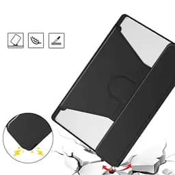 Чохол BeCover 360° Rotatable з бездротовою клавіатурою для Samsung Galaxy Tab S6 Lite -2024 10.4" P620/P625/P627 Black (712587) - мініатюра 4
