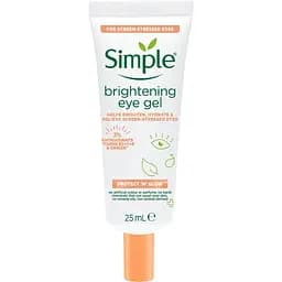 Гель для області навколо очей Simple Brightening Eye Gel Protect N Glow освітлюючий 25 мл