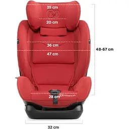 Автокрісло Kinderkraft Myway Isofix 0-36 кг Black - мініатюра 7