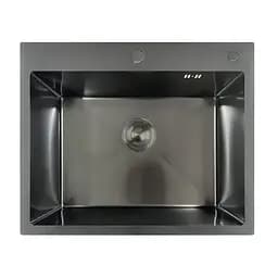 Кухонна мийка Mixxus MH6050 Decor Nano-Black MX1934, Графит