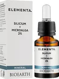 Концентрований розчин кремнію та олігоелементів Bioearth Elementa Mineral Silicium + Microalga 2 % 15 мл - мініатюра 2