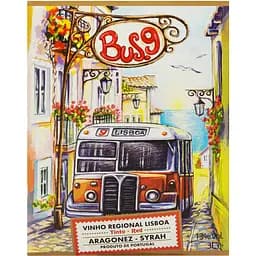 Вино Bus.9 Vinho Regional Lisboa Syran-Aragonez, червоне, сухе, 3 л - мініатюра 2
