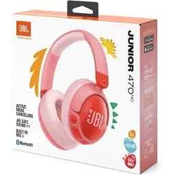 Гарнітура JBL JR470NC Pink (JBLJR470NCPIK) (7065597) - мініатюра 4