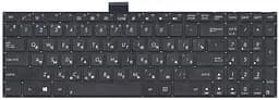 Клавіатура для ноутбука Asus (X502) Black, (No Frame), RU (горизонтальний ентер)
