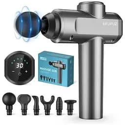 СТОК без пакування Масажний пістолет EKUPUZ NS061 (чорний)