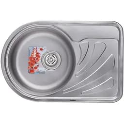 Мойка кухонная HAIBA 67x44 decor (HB0557)