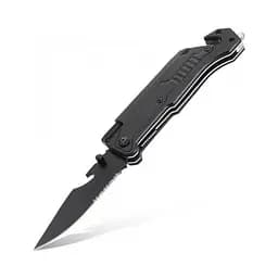 Ніж мультитул Jiuxun Outdoor Folding Knife з ліхтариком