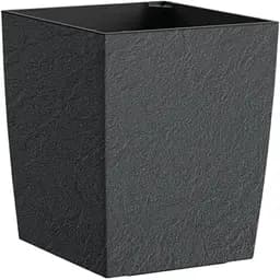 Вазон Plastkon Eliot Stone 30x30 см антрацит
