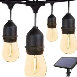 Гірлянда ретро лампа XPRO SFK-13 із сонячною панеллю 5 м 10 LED (44880-16908_536)