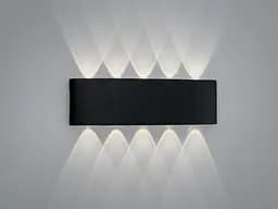 Світильник фасадний LED чорний 4 Вт 4 промені