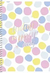 Тетрадь для записей Student А5, в клеточку, спираль, 80 л., Цветные камешки (A5-SC-080-6094K)