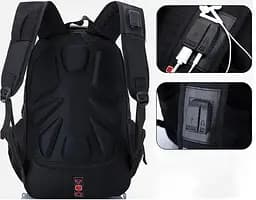 Рюкзак, швейцарський рюкзак, SwissGear 8810, рюкзак туристичний, рюкзак для ноутбука Сірий - мініатюра 5