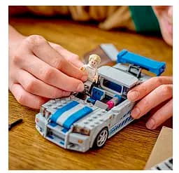 Конструктор LEGO Speed Champions «Подвійний форсаж» Nissan Skyline GT-R (R34), 319 деталей (76917) - мініатюра 7