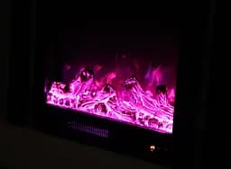 Електричний камін Fireplace Craftsman Tokado Gray Bluetooth звук потріскування дров (10080121) - мініатюра 2