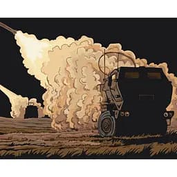 Картина за номерами Bambi Оборона Украины 10594-NN 40х50 см