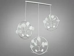 Непревзойденная, магнетическая, динамичная люстра "Светлячок", 27 ламп, цвет: .