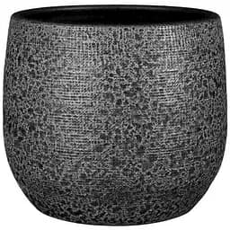 Кашпо Edelman Enrique pot round 22 см серое (1157605)