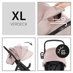 Коляска прогулянкова Hauck Rapid 4D Dusty Rose - мініатюра 9