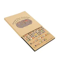 Пазл "Прапори країн світу" 291 кнопка/прапор пробкова дошка (220*210*17 мм)