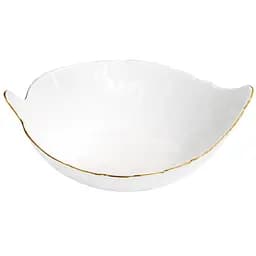 Салатник S&T Листок золотий кант 1.4 л (30167-00)