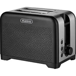 Тостер Magio МG-287, Black, 780W, 2 відділення, 2 тости, 7 режимів підсмажування, корпус пластик-метал
