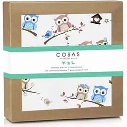 Наматрасник непромокаемый Cosas Beige Owl 70х120 см бежевый (WaterSheet_OwlBeige_120)