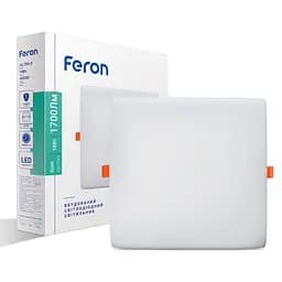 Світлодіодний вбудований світильник Feron AL704-S 18Вт 4000K білий