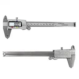 Штангенциркуль Digital Caliper металевий цифровий з екраном 0-150 мм у футлярі  - мініатюра 3