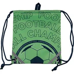 Сумка для обуви Yes SB-10 Football зеленая (533458)