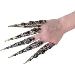 Когти в камнях Cristal, в наборе 5 шт